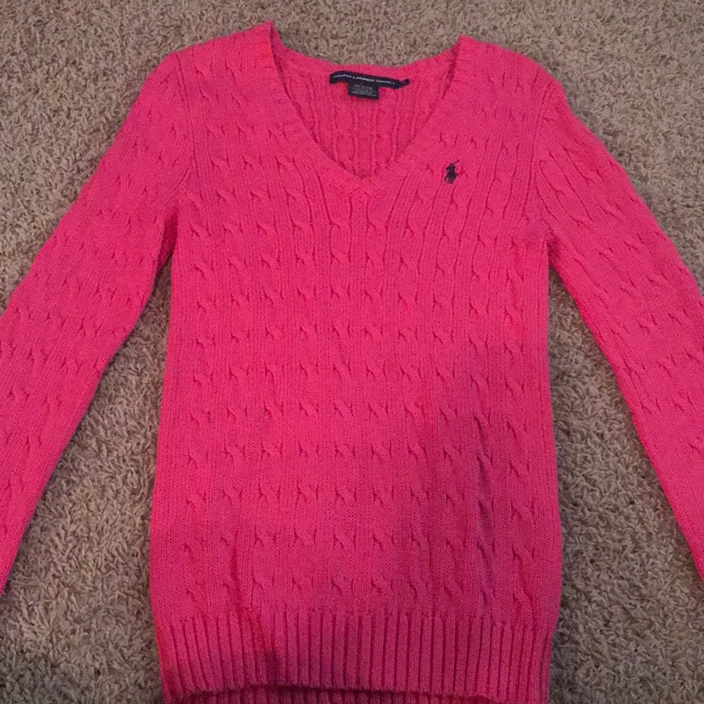 Pink Ralph Lauren Sweater